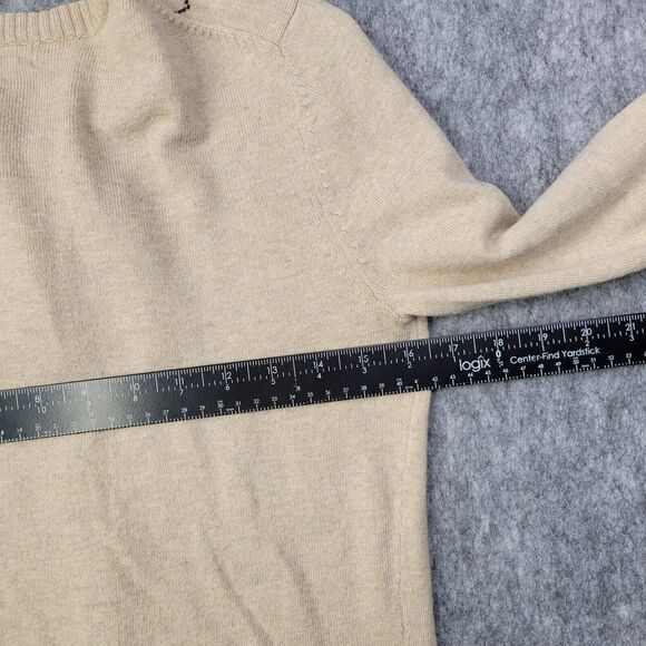 Merona Women Sweater XS Woolblend‎ Brown Red Argyle Button Up Preppy Academia - Picture 7 of 7